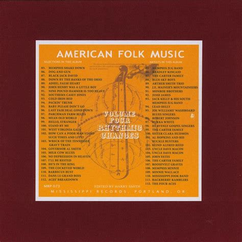 anthology of american folk music vol 4